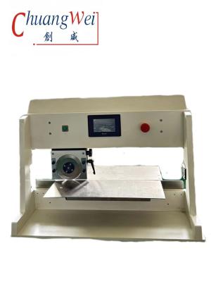 China V Cut Pcb Depaneling Equipment, CWV-2A Pcb Separator Machine With Circular / Linear Blade for sale