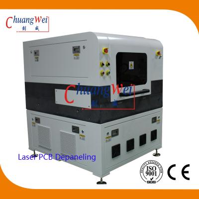 China White 15 Watt UV PCB Laser Cutting Machine for Flex PCB Board FPC Panel à venda