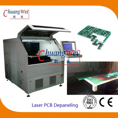 中国 PCB Laser Cutting Machine PCB Depaneling with ±20 μm Precision for FR4 PCB Boards 販売のため