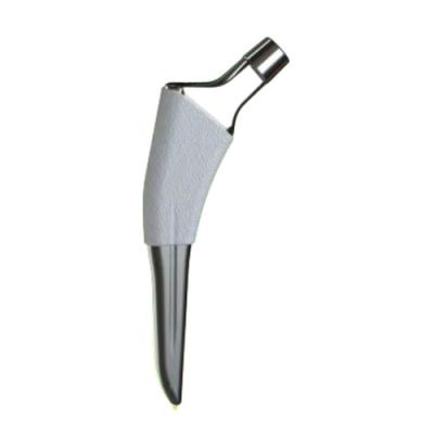 China Articulación de cadera artificial Vástago cementado 120-145 mm CoCrMo prótesis articular en venta
