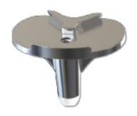 China CoCrMo SKII Tibial Tray Artificial Knee Joint for sale