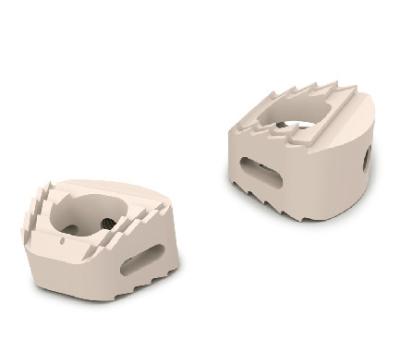 Chine Type de dispositifs cervical de fusion d'épine de bois de charpente blanc de COUP D'OEIL I 16*13mm à vendre