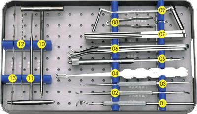 China LC-DCP estándar DCP platean las herramientas ortopédicas de la cirugía 2.0m m 2.7m m Mini Instrument Set en venta