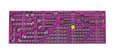 Cina strumenti chirurgici ortopedici di 2.0mm 2.7mm Mini Locking Plate Instrument Set in vendita