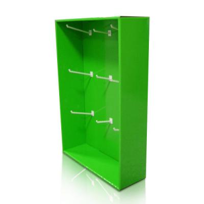 China Green Cardboard Counter Display Box for sale