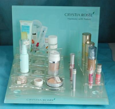 China Cosmetics Makeup Acrylic Display Stand for sale