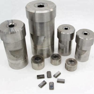 China Carbide Punches And Dies Perforated Punch Rod Film Extruder Die Heading Die for sale