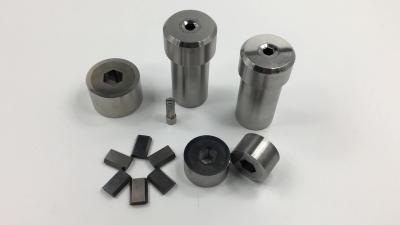 China Segmented Carbide Punches And Dies Grinding Surface With H6~H50mm Hole Size for sale