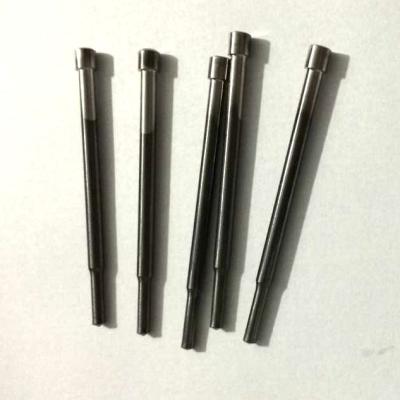 China Two Stepped Straight Ejector Pins High Speed Steel Material With DIN Standard for sale