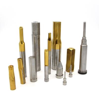 China ISO9001 Approved HSS Punches Precision Punch Pins With Tin/TiALN Coated for sale