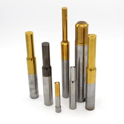 China Customized HSS M2, M35, M42 Punch Pin With Stamping Pin Punch OEM Screw Die Parts for sale