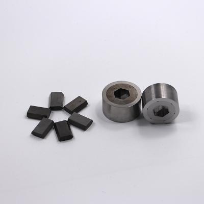 China Cold Heading Stamping Tungsten Carbide Die Forging Press Black And Yellow Coating for sale