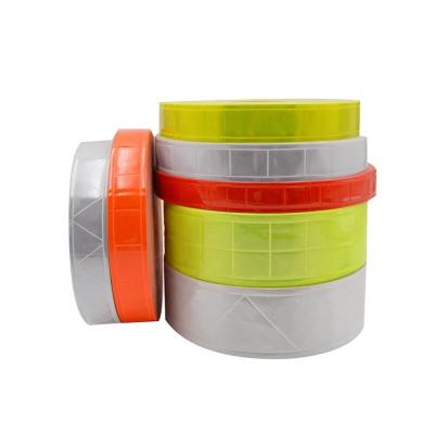 China High Visibility Pvc Reflective Tape Iron On Hi Vis Reflective Tape For Clothing Crystal Heat Press for sale