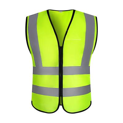China Roupa de trabalho amarela cor-de-rosa da segurança da estrada de Vis Safety Vest Orange 5xl das mulheres olá! à venda