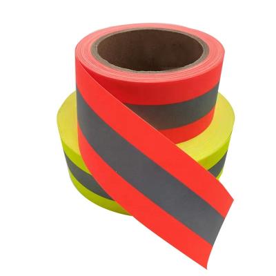 China Hi Vis Red Blue Heat Transfer Reflective Tape For Clothing Fireproof Reflective Tape for sale