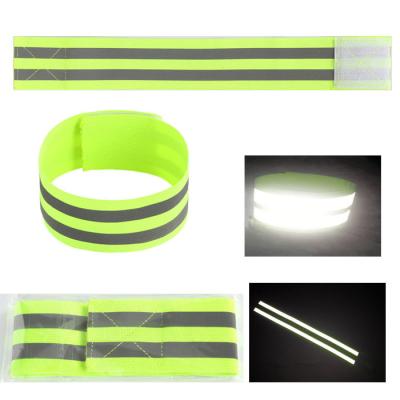 China Yellow Reflective Tape For Clothing Hi Vis Fabric Tape Reflective Cloth Tape Material for sale