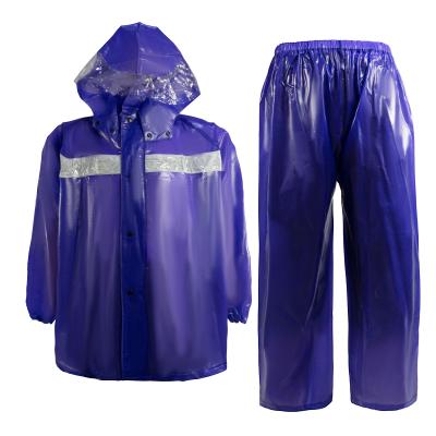 China Custom Reflective Rain Jacket Women'S Solid Color Fluorescent Hi Vis Rain Gear for sale