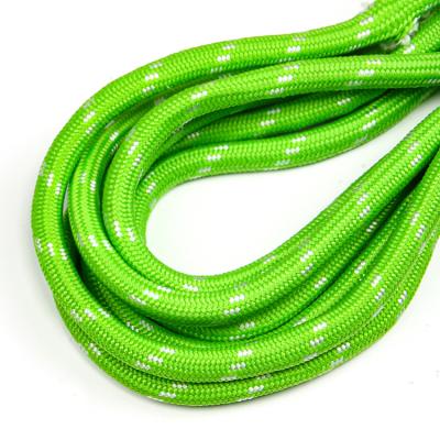 China Leash Glow Diamond Braid Reflective Rope Round For Bag Handle for sale