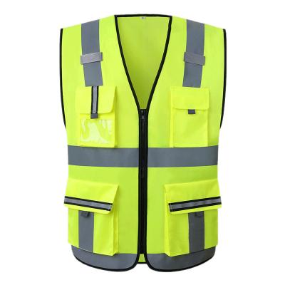 China Red Yellow High Visibility Reflective Safety Vest Coat For Men Kids Children Polo Tshirt for sale