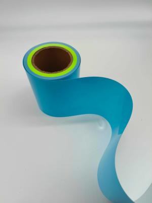 中国 反射ポリ塩化ビニールPhotoluminescentテープ付着力の自己青いプラスチック シート板 販売のため