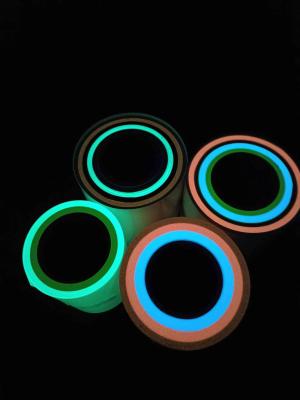 中国 ビニールの暗い反射テープ明るい熱伝達の緑の発光性のフィルムのビニールの白熱 販売のため