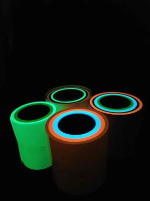 China Emergency Exit Glow In The Dark Fabric Tape Floor Grip Gaffer For Skateboards for sale