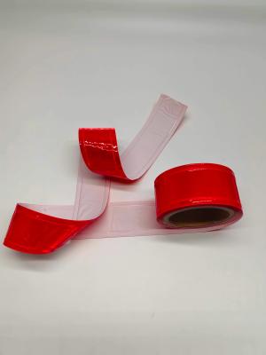 Китай Утюг ленты изготовленной на заказ высокой видимости PVC отражательный дальше для прессы жары Кристл дорожного знака продается