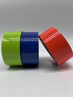 China 1cm - 100cm Width Color Heat Transfer Reflective Tape Vinyl PET Heat Transfer Film for sale