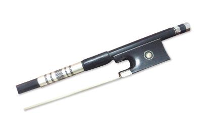 China Arcos de violín bow&string de la fibra del accessories&carbon de los instrumentos de la fibra de carbono negra hecha a mano en venta