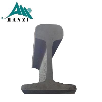 China Hanzi Rail Supply Railway Steel Rail Heavy Rail Crane Rail Light Rail Grooved Rail Supply for sale