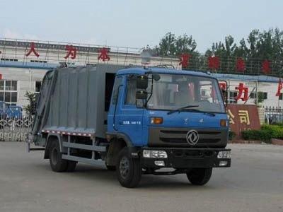 Chine Camion à ordures de 8CBM 140HP Euro3 Dongfeng EQ5080ZYST3, ordures d'à de Camion de Dongfeng, came de Dongfeng à vendre