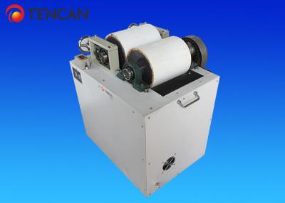 China 240*240m m máquina de la trituradora del polvo de la capacidad de 300 kilogramos/hora con el rollo doble de cerámica del alúmina en venta