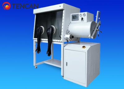 China Purification System 2 Glove Ports Inert Atmosphere Glove Box Single Operating Sided for sale