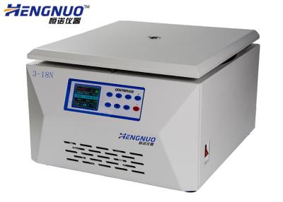 China Hengnuo 3-18N / 3-18R Benchtop Centrifuge 50ml Middle Sized High Speed Centrifuge for sale