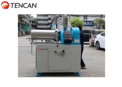 China Water Based Horizontal Bead Mill Paint Milling Nano Scale With PLC Control Panel for sale