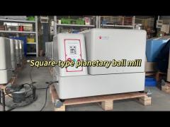 Max Capacity 0.66L Planetary Ball Mill 0.75KW Plywood Case With Foam Compact Design