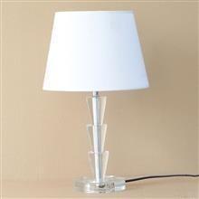 China TRF100010 10 inch Table Lamp crystal with fabric lampshade modern desk light for bedroom novelty lig for sale