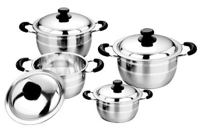 China stainless steel sauce pot & cookware set & cooking pot for sale