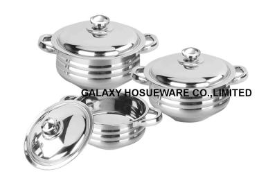 China sistema del cookware 6pcs y pote &cooking del cookware del acero inoxidable en venta
