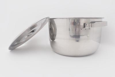 China el Cookware de los 27cm fijó los productos que caminaban de acero inoxidables que cocinaban el pote para la comida campestre en venta