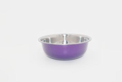 China 3pcs Dinnerware bowl set stainless steel salad mixing bowls for baking à venda