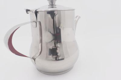 China 70oz Serving pot turkish coffee pot stainless steel silver teapot à venda