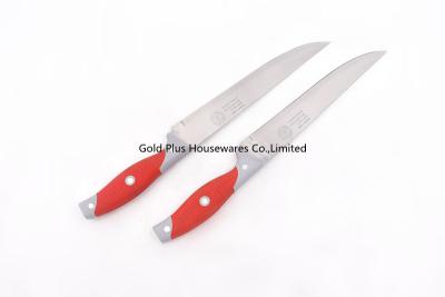 China Professional customized logo kitchen knife select China made metal steel chef knife for sale à venda