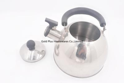 China Kitchenware portable tea kettle 3L open sounding kettle boiling water magnetic paint large rapid water kettle à venda