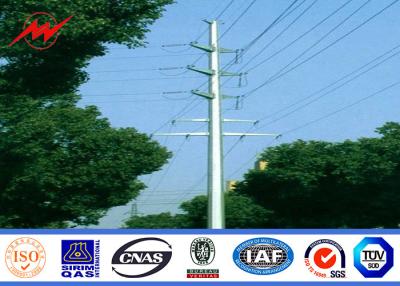 China NEA Steel poles 20m Stee Utility Pole for electrical transmission for sale