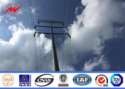 China 220 KV high voltage electrical power pole for electrical transmission for sale