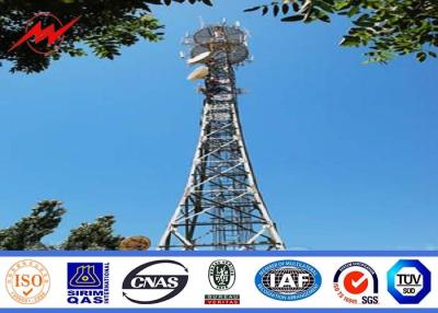 China High Voltage Galvanized Steel Electric Monopole Telecommunication Tower for sale