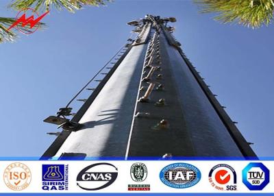 China Square 160 ft Lattice Transmission Tower Steel Structure With Single Platform for sale