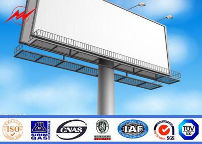 China Anticorrosive 3 in1 Round LED Outdoor Billboard Advertising With Backlighting 8m for sale