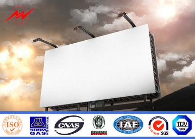 China High Bright Steel Outdoor Billboard Advertising Structure Full Color Outside LED Billboard for sale